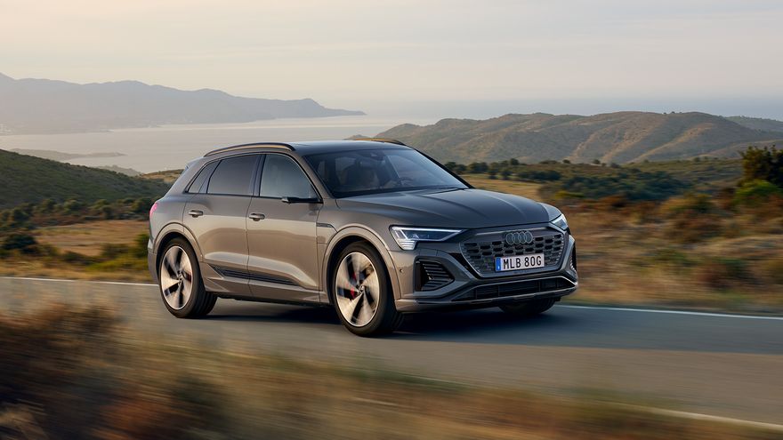 Audi Q8 e-tron lagerbils- och räntekampanj